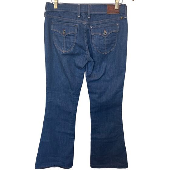 Lucky Brand Charlie Low-Rise Denim Flare Jeans Barclay Wash Women's Size 2/26 - Picture 2 of 7
